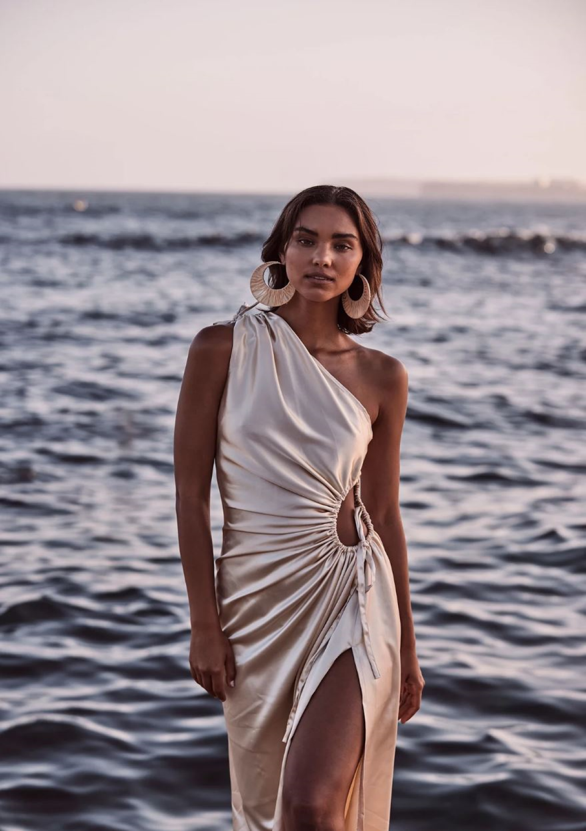 Nour Ocean Pearl Dress