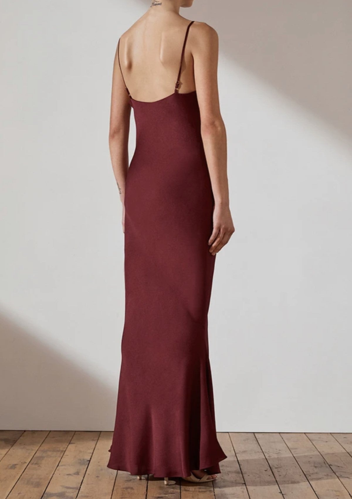Luxe Bias Cowl Slip Dress