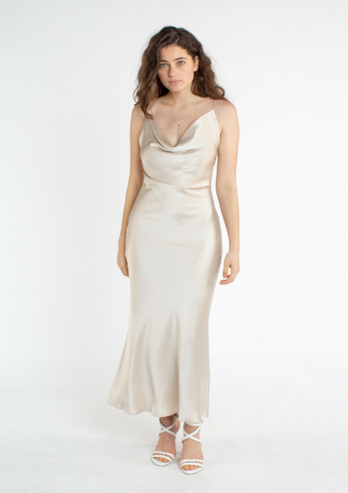 The Dreamer Cowl Dress
