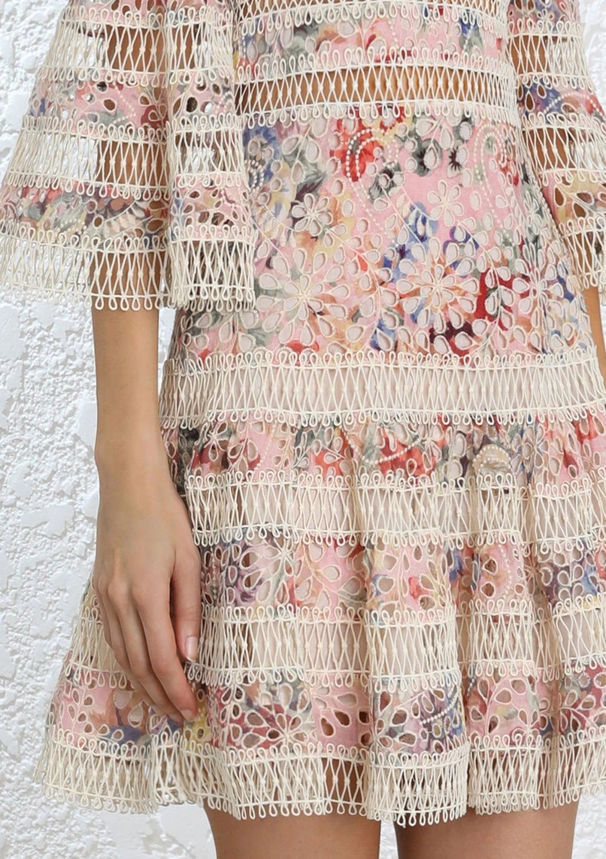 Lovelorn Floral Flutter Dress