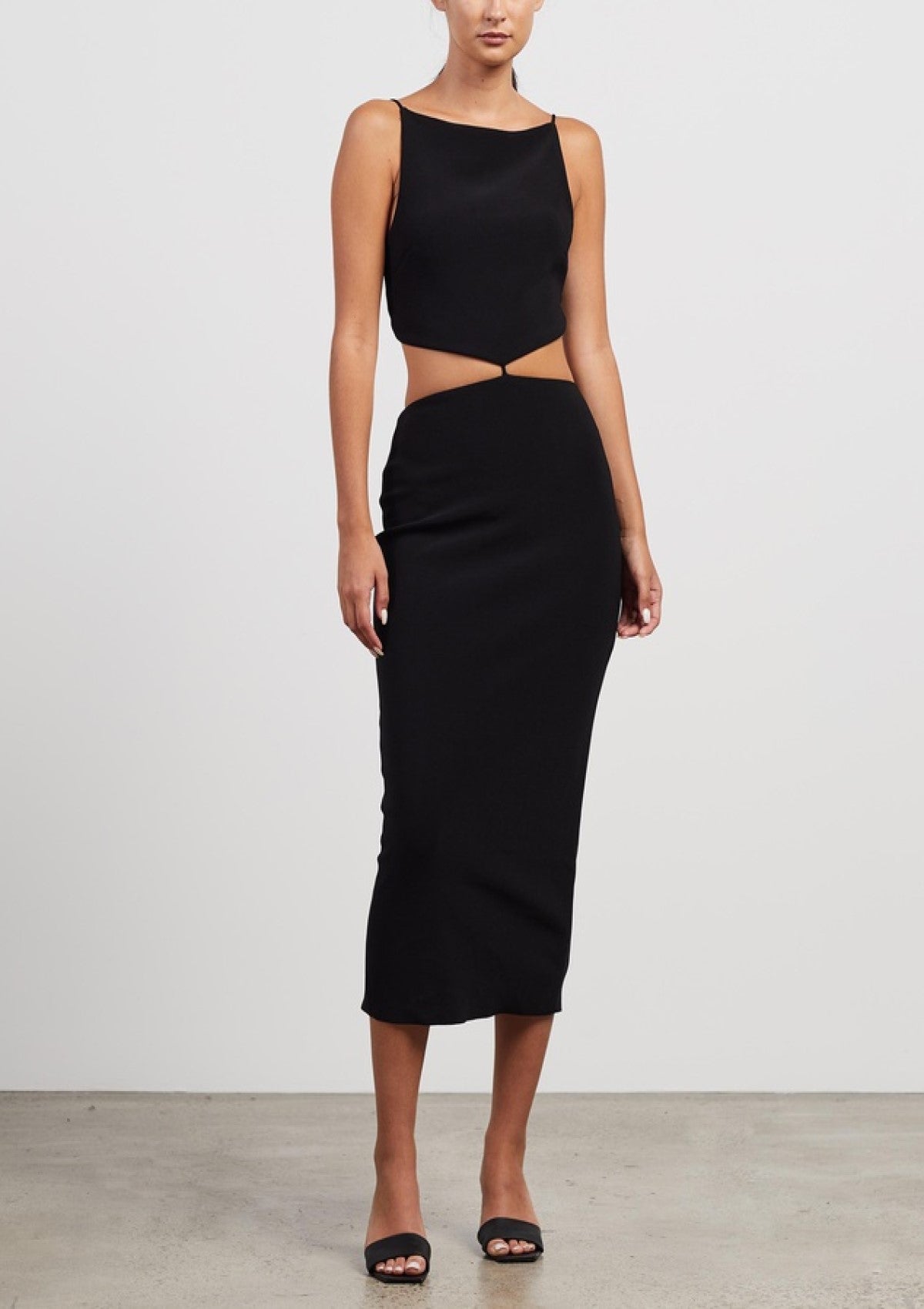 Scout Midi Cut Out Dress I Bec and Bridge I The Hire Collective I Dress Hire Hunter Valley I Dress Hire Newcastle I Black Cocktail Dress Scout Midi Cut Out Dress I Bec and Bridge I The Hire Collective I Dress Hire Hunter Valley I Dress Hire Newcastle I Black Cocktail Dress
