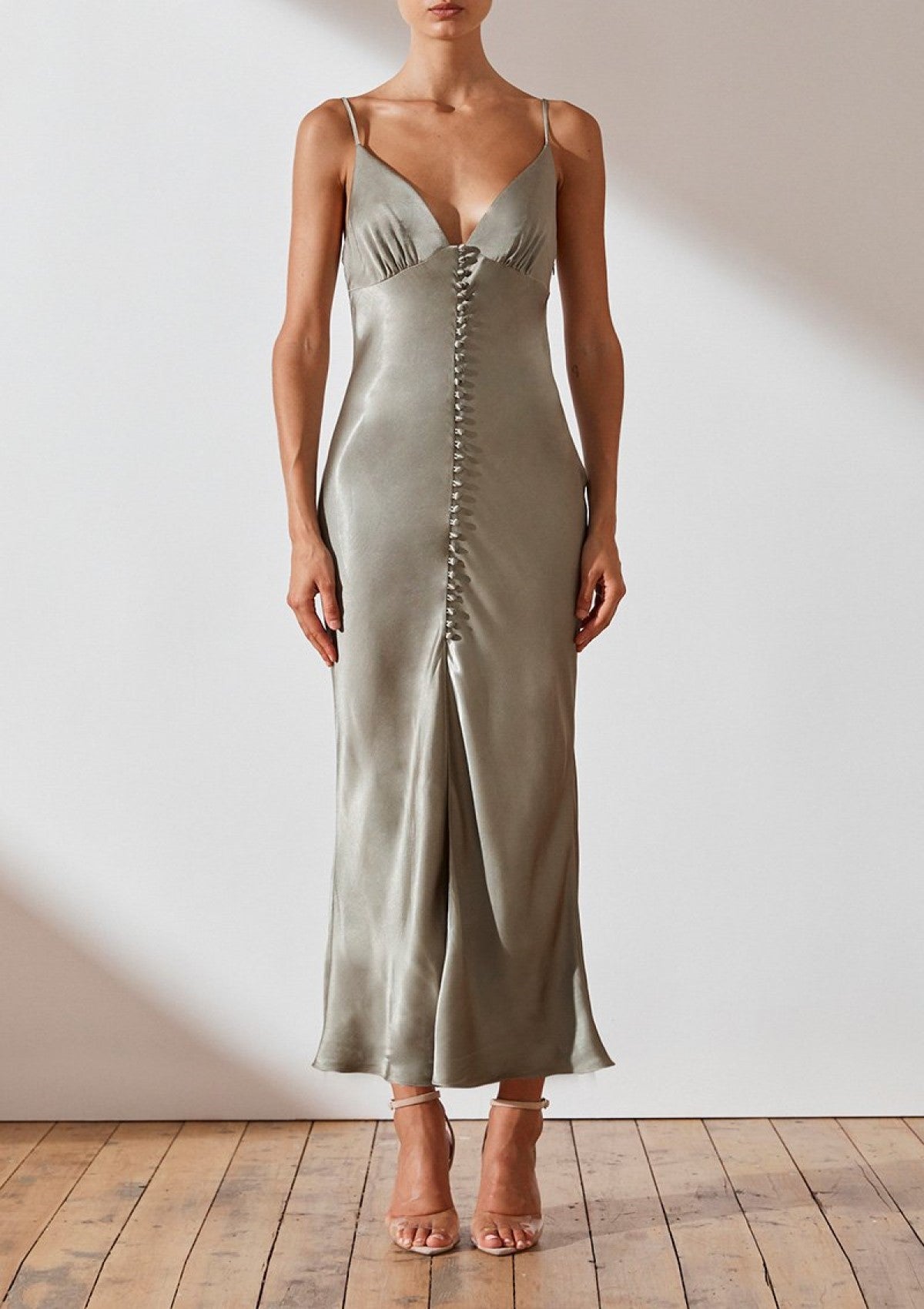 La Lune Bias Slip Dress