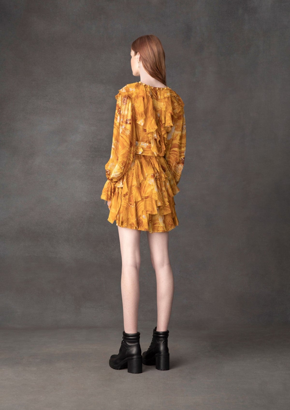 The Kiss Ruffle Dress