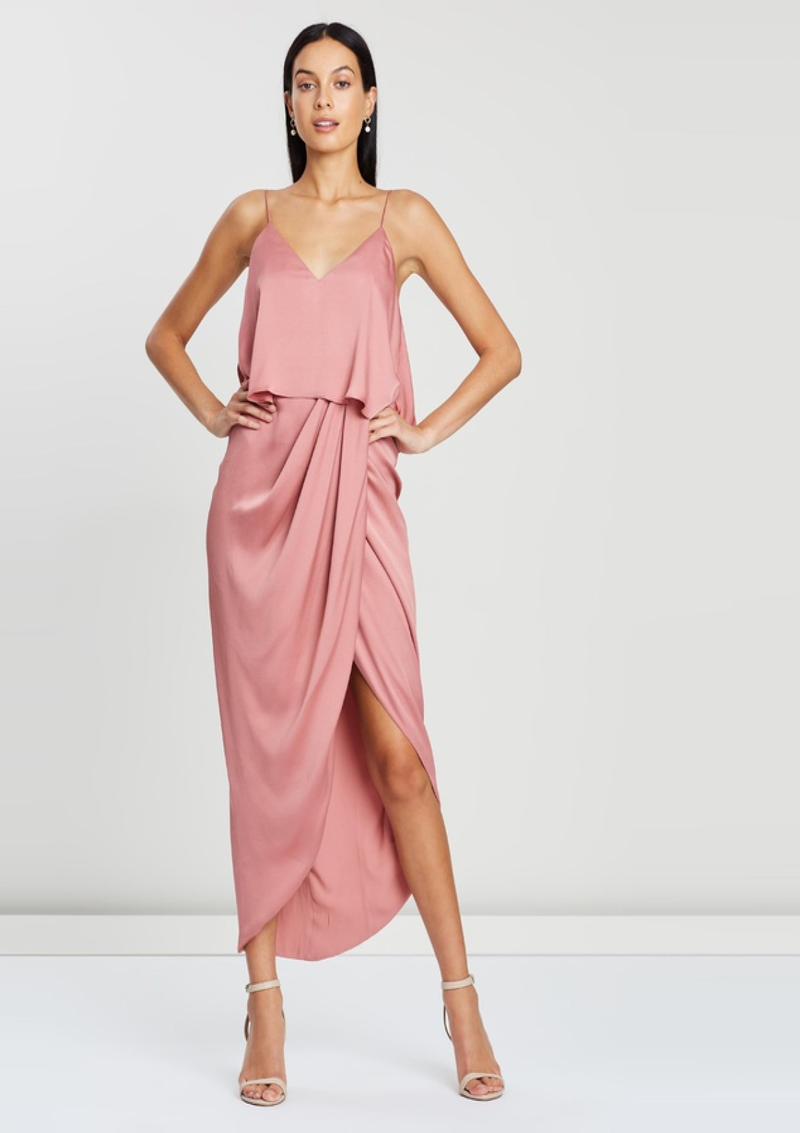 Luxe Cocktail Frill Dress