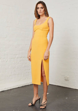 Bec & Bridge Elle Midi Dress Designer Dress Hire Hobart