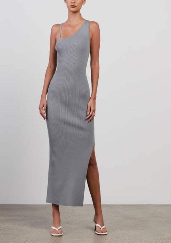 Harper Knit Asymmetric Dress