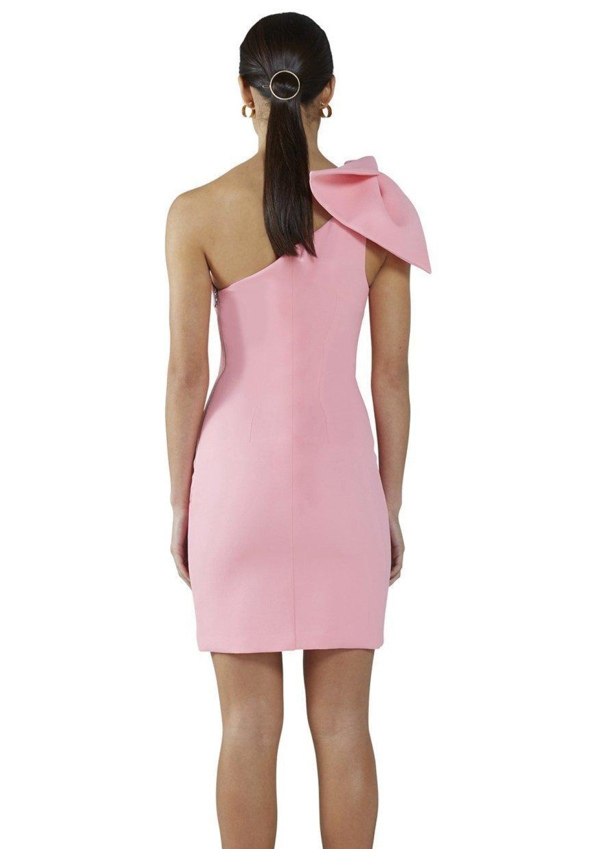 By johnny knotted carnation midi dress discount