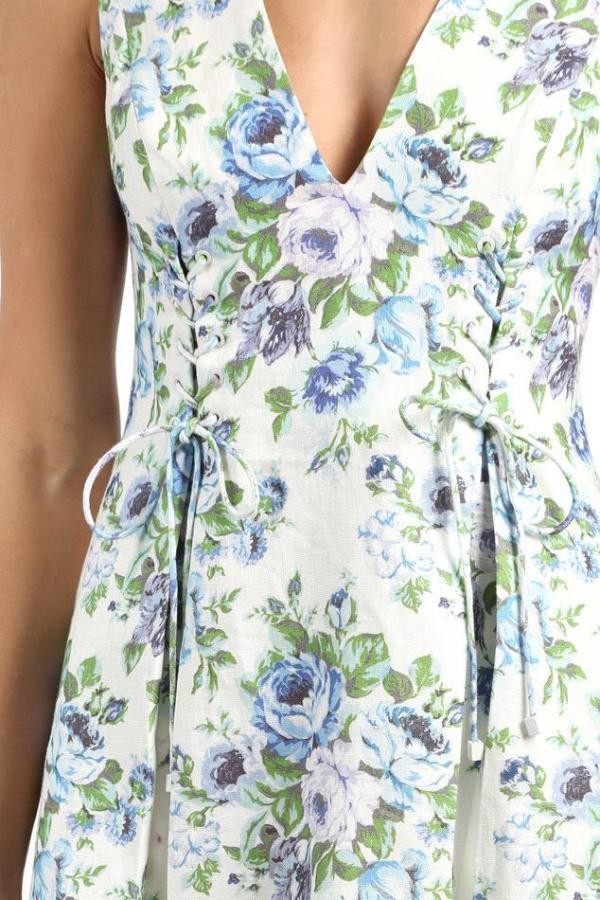 White Wave Lace Up | Hire Zimmerman Dress I Dress Hire Hunter Valley The Hire Collective White Wave Lace Up | Hire Zimmerman Dress I Dress Hire Hunter Valley The Hire Collective